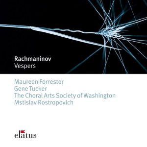 Mstislav Rostropovitch的專輯Rachmaninov : Vespers  -  Elatus