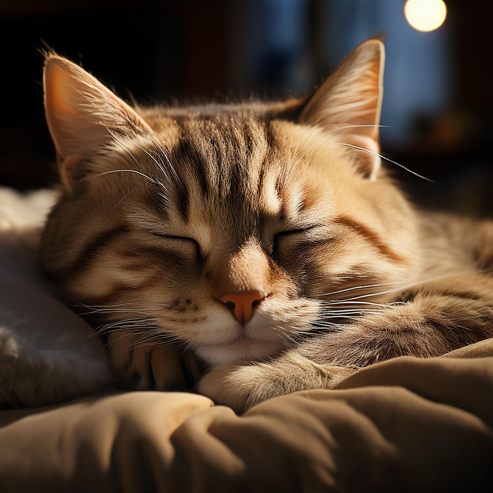 Los Gatos Se Relajan Con Música Tranquila
