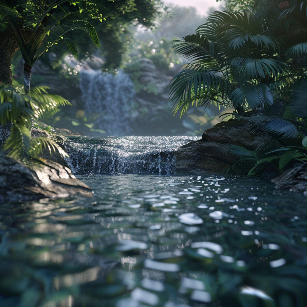 Night in the Water's Embrace