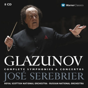 Jose Serebrier的專輯Glazunov : Complete Symphonies & Concertos