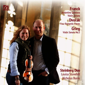 ดาวน์โหลดและฟังเพลง Four Romantic Pieces, Op. 75, B. 150: III. Allegro appassionato พร้อมเนื้อเพลงจาก Steinberg Duo