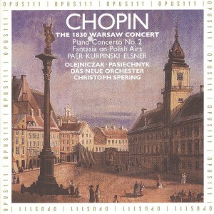 1830 Warsaw Concert: Works by Chopin, Kurpinski, Paër & Elsner