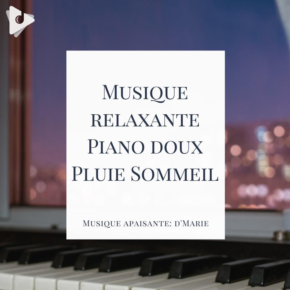 Piano paisible Goutte de pluie la nuit