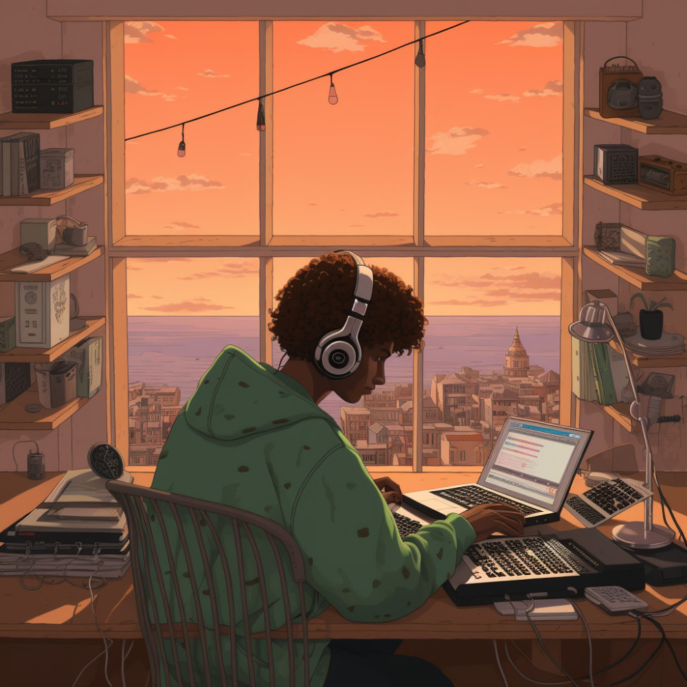 Melodía Binaural De Trabajo En El Océano