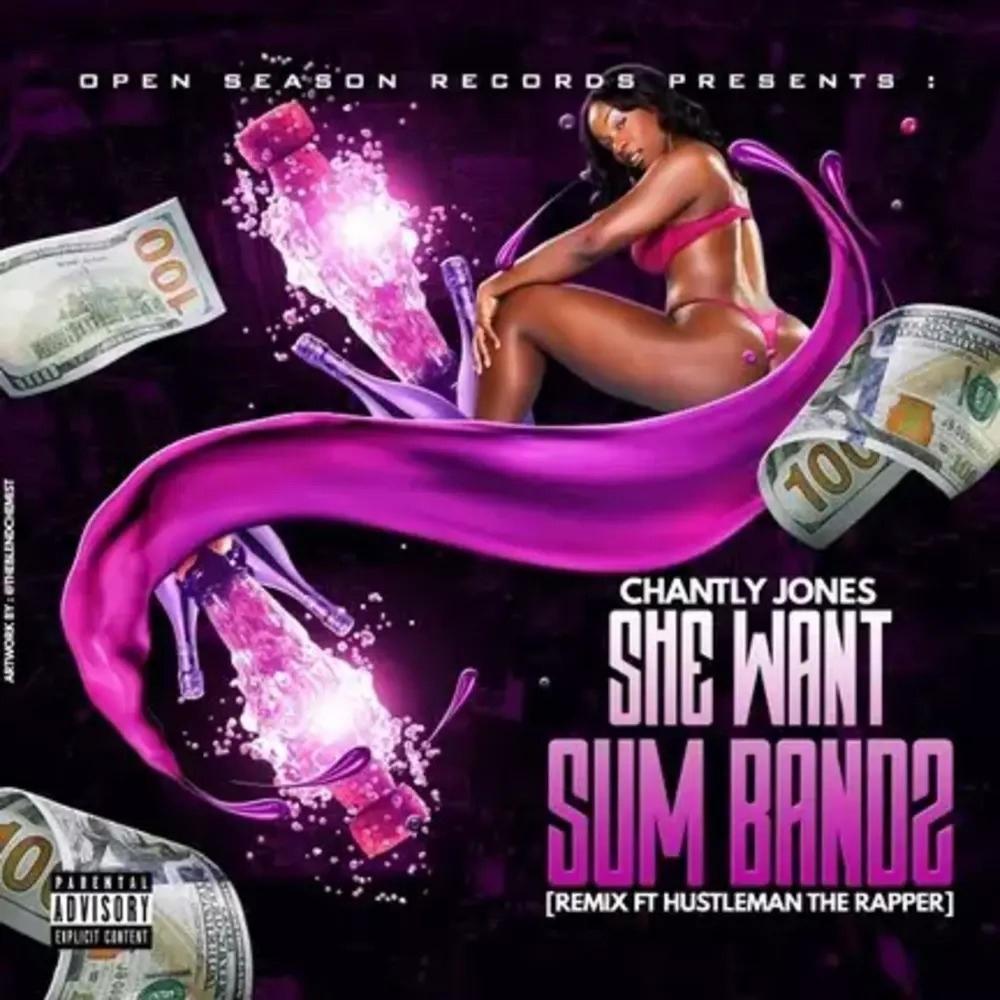 She want some bandz (feat. Hustleman the rapper) (Explicit)