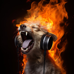 Canine Crescendos: Firelight Serenades Symphony