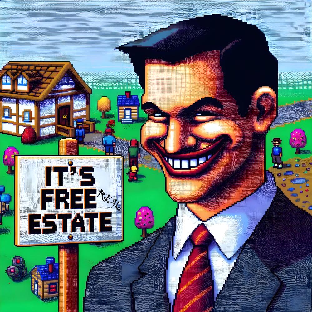 It's FREE Real Estate!
