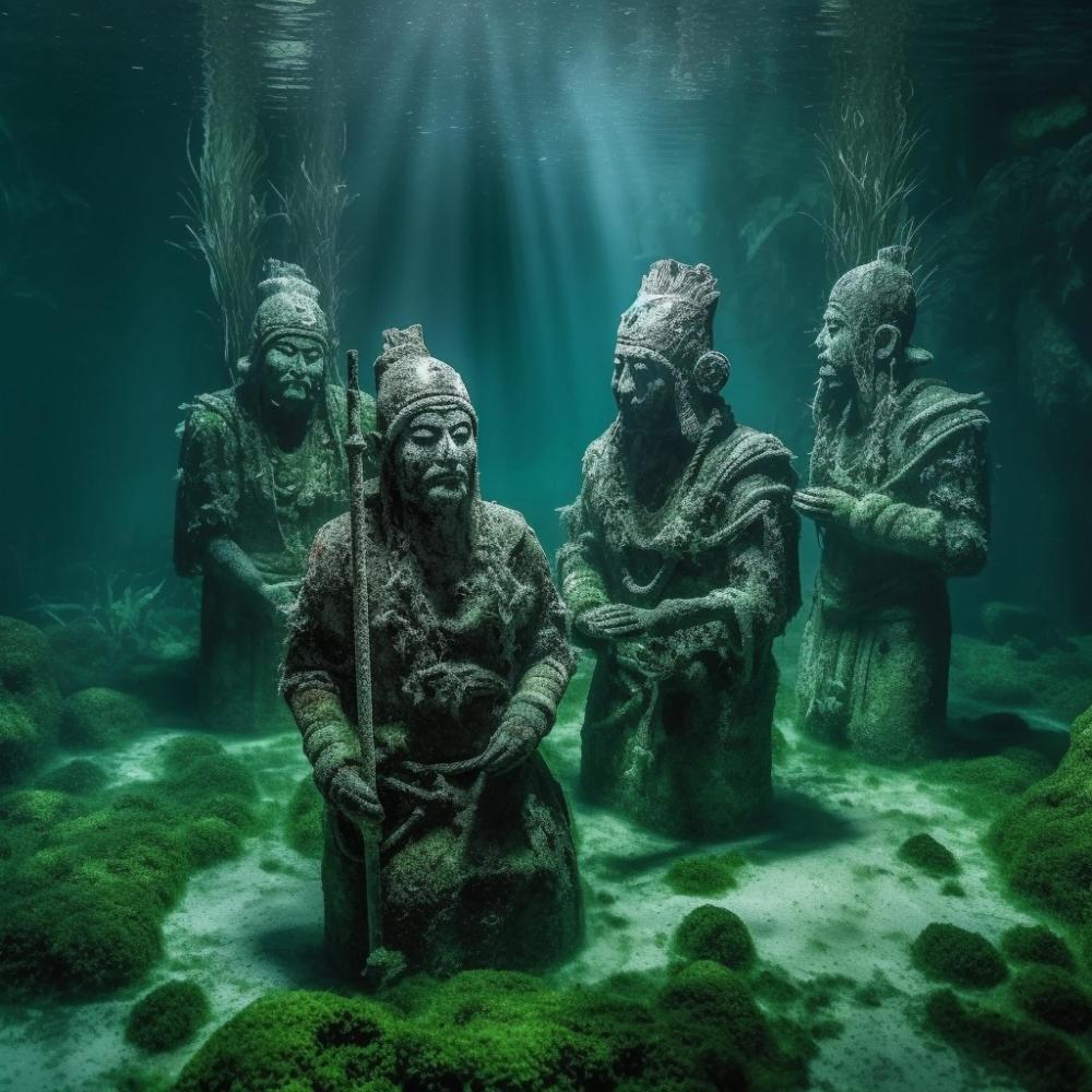 Sunken Statues