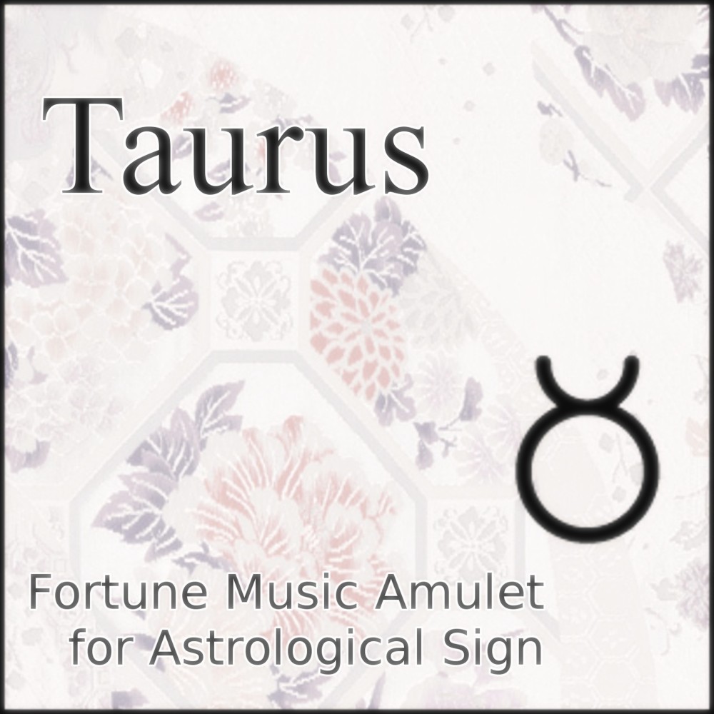 Taurus Health Fortune Music Amulet for Astrological Sign