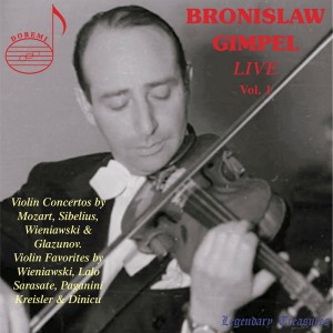 Berlin Philharmonic的專輯Bronislaw Gimpel, Vol. 1 (Live)