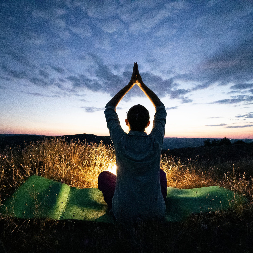Night Yoga Tranquil Crickets