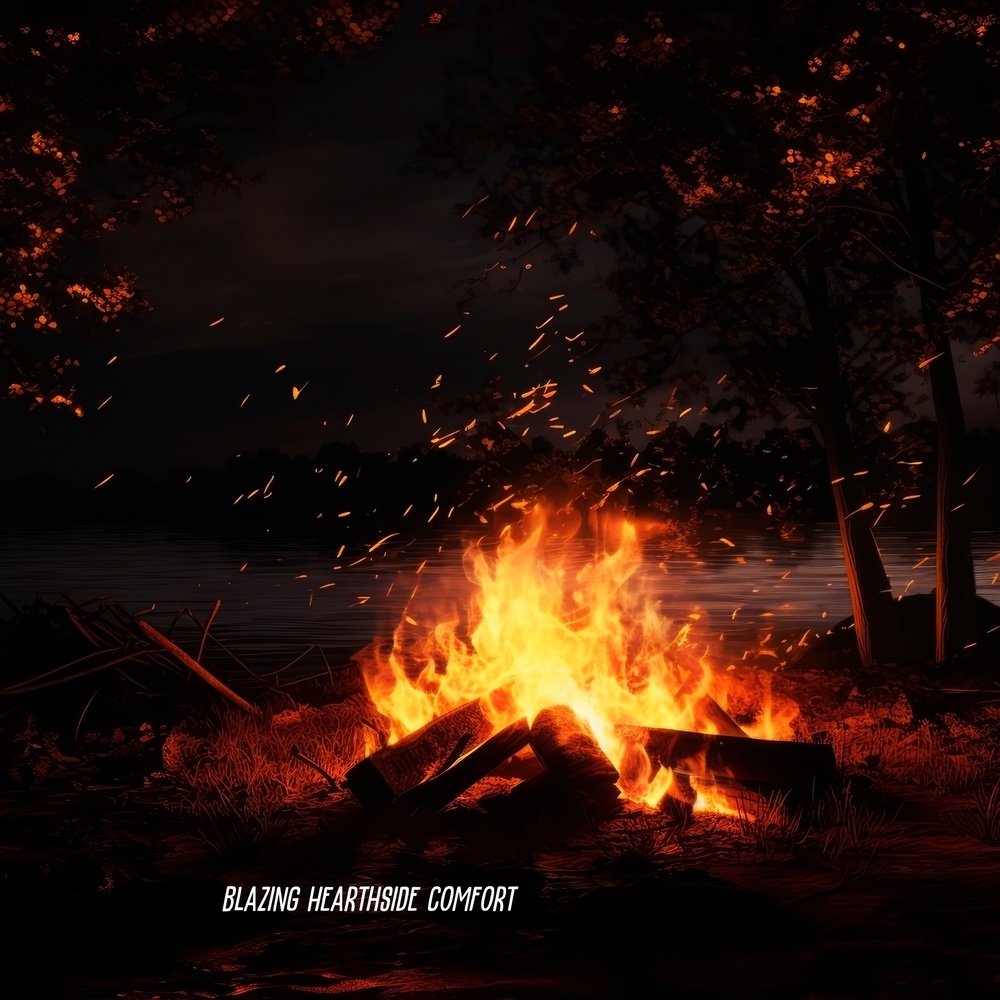 Warm Relaxing Fireplace