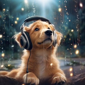 Music For Dogs With Anxiety的專輯Dog Drizzle: Rain Canine Serenity