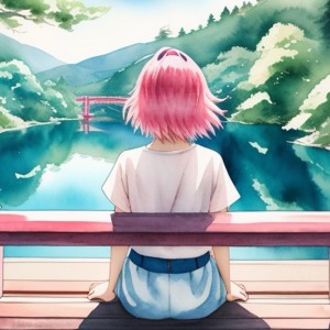 ดาวน์โหลดและฟังเพลง Ameagari พร้อมเนื้อเพลงจาก Miyuki Kuzuoka