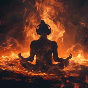 Fire Sounds Sleep的專輯Fire Meditation Rhythms: Calm Flames