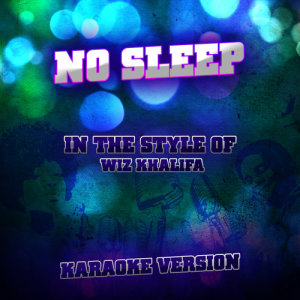 ดาวน์โหลดและฟังเพลง No Sleep (In the Style of Wiz Khalifa) [Karaoke Version] (Karaoke Version) พร้อมเนื้อเพลงจาก Ameritz Audio Karaoke